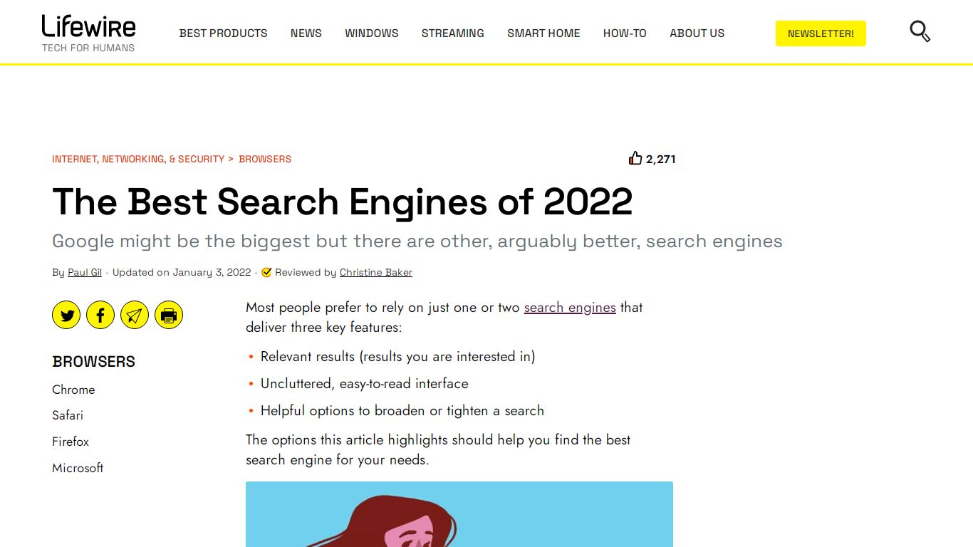 The Best Search Engines of 2022 - Lifewire